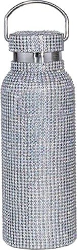 Termoflaske Diamant Bling Rhinestone Rustfritt Stål 100% Ny Som Vist Farge