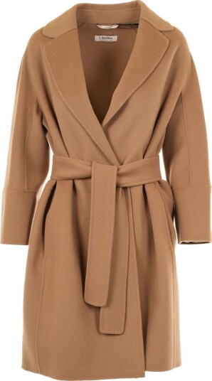 Max Mara Dame Frakker Brun S,