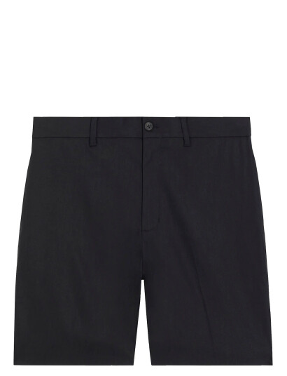 Calvin Klein Linen Lyocell Stretch Short - Black - 28 Calvin Klein Linen Lyocell Stretch Short - Black - 28