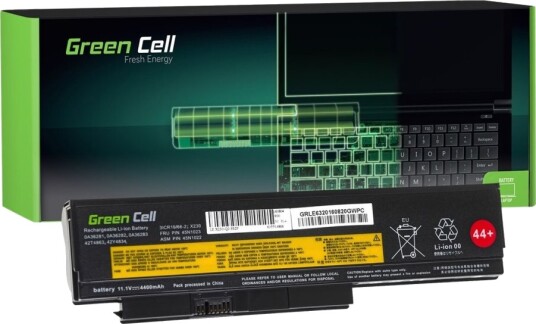 Green Cell Batteri Til Bærbar Pc Tilsvarer: Lenovo 42T4861 Litiumion 6-Cellers 4400 Mah Svart GC-LE63