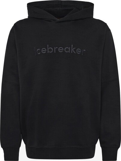 Icebreaker M Mer 360 Realfleece Elemental Ls Hood   BLACK   S
