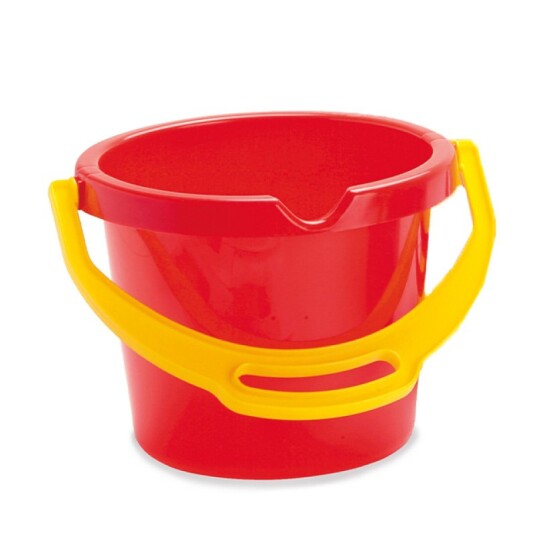 Dantoy Bøtte med helletut 15 cm Rød
