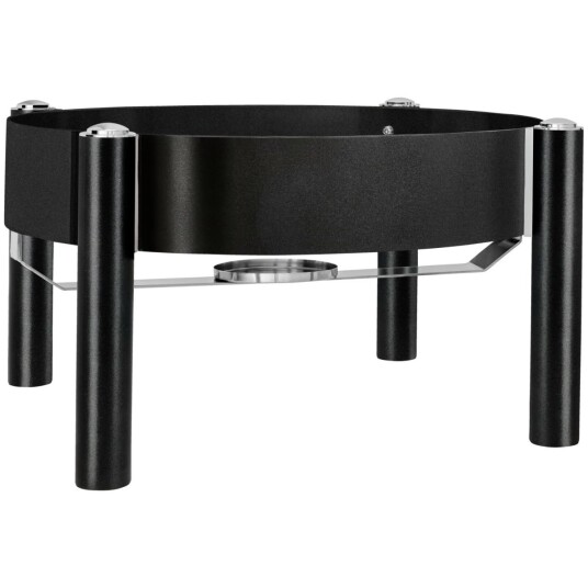 VEGA Stativ chafing dish Fenton Rund; 44x44x24 cm BxDxH; Svart