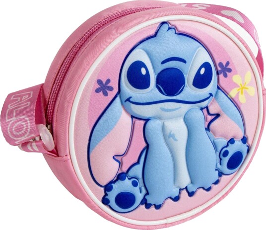Disney Stitch 3D Skulderveske Rosa