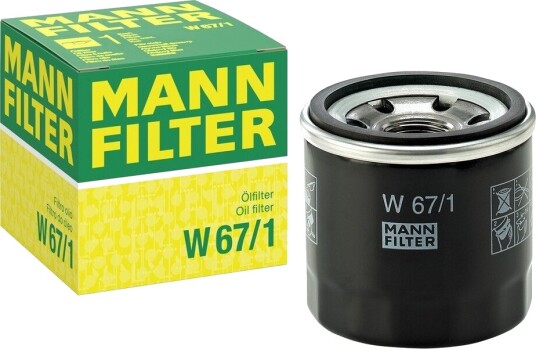 Oljefilter MANN FILTER W 67/1