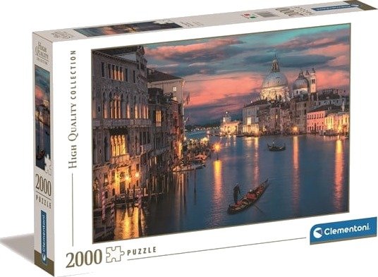 Clementoni Puzzle HQC The Magnificent Grand Canal 2000 pieces 2D Puslespill