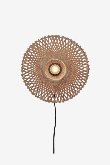Good&Mojo Vegglampe XS Kalimantan Natur Good&Mojo Vegglampe XS Kalimantan Natur