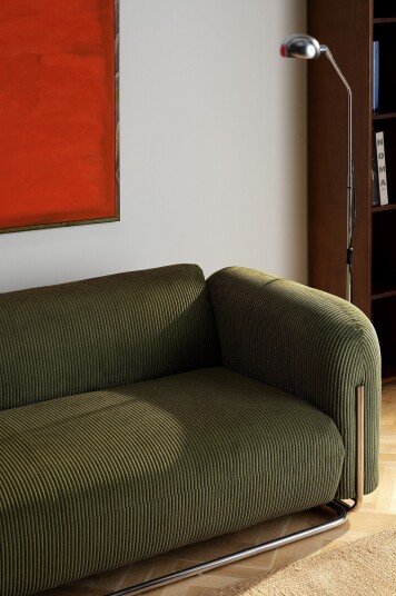 Jotex Manchester Sofa 3seters Mossgrön EVERMAN 2148954010