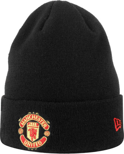 New Era Core Cuff Beanie Manutd Black ONE SIZE New Era Core Cuff Beanie Manutd Black ONE SIZE