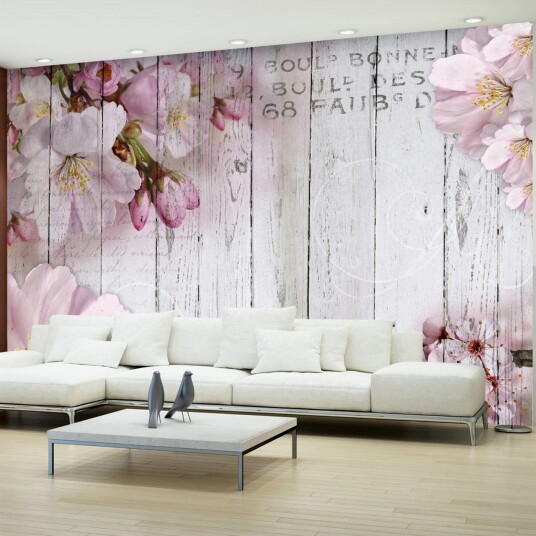 Fototapet Apple Blossoms 150x105 - Artgeist sp. z o. o.