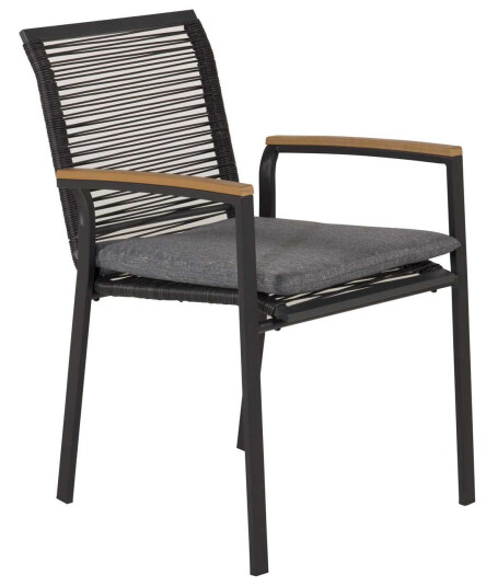 Venture Design Dallas spisestol Svart/svart Svart Venture Design Dallas spisestol Svart/svart Svart