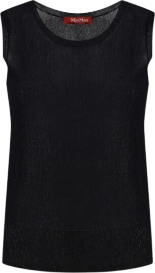 Max Mara Studio Dame Topper Svart M, Max Mara Studio Dame Topper Svart M,