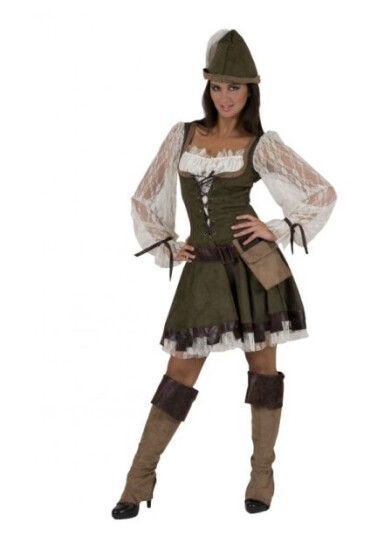 Boland Traciks Lady Robin Hood Kostyme 5100964446