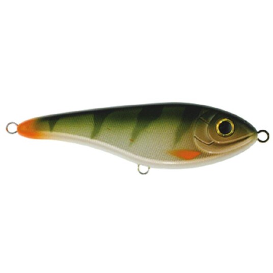 Strike Pro Buster Jerk II Susp 12cm 37g Natural Perch