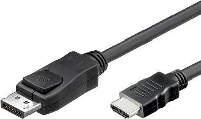 Alcasa Hdmi 5M 5 M Hdmi Displayport Hankjønn Hankjønn Sort