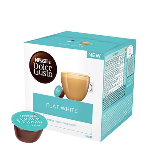 Dolce Gusto Nescafé Flat White til Dolce Gusto. 16 kapsler