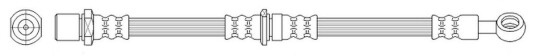 Bremseslange K&K FT0200 Bremseslange K&K FT0200