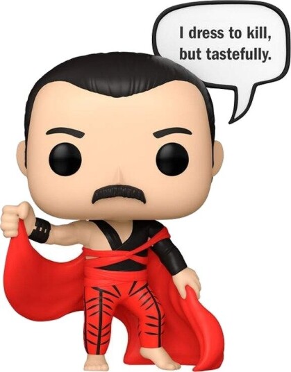 Northix Freddie Mercury popfigur samleobjekt vinylleketøy 4-tommers