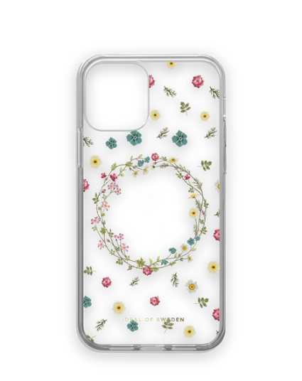 iPhone 12 / 12 Pro iDeal Of Sweden Clear Deksel - Petite Floral