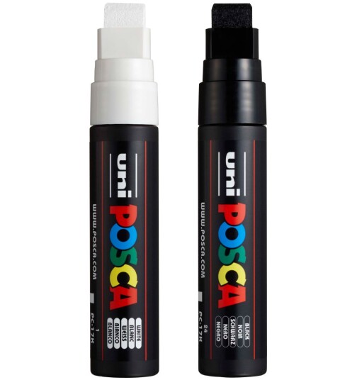 Posca Posca PC-17K Black/White set