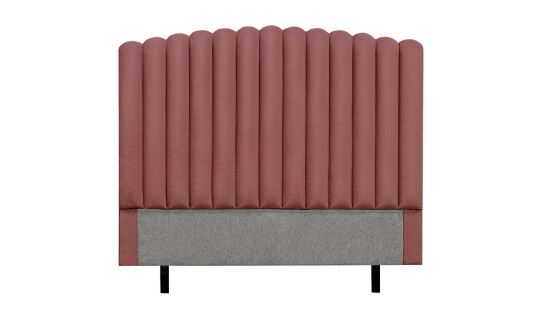 Soffadirekt PRIMO HIGH 160 Sengegavl Fløyel Rosa