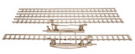Ugears 70014 Set of Rails with Crossings Ugears 70014 Set of Rails with Crossings