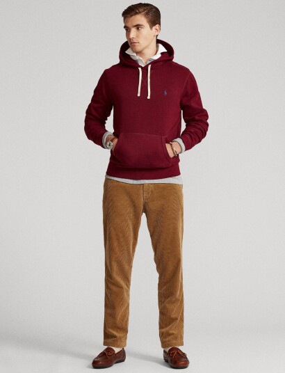 Polo Ralph Lauren The Rl Fleece Hoodie Red XS