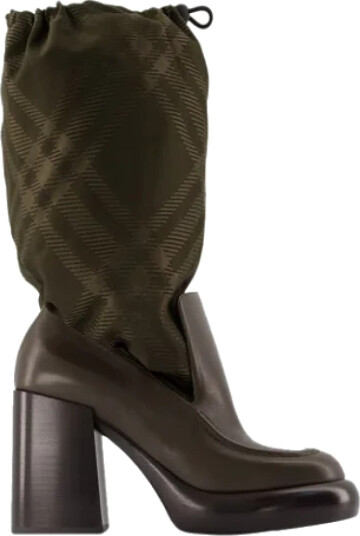 Burberry Dame Sko Grønn 35 EU, Burberry Dame Sko Grønn 35 EU,