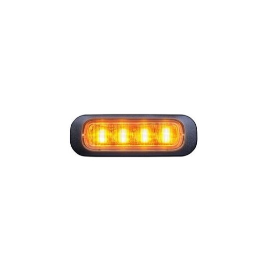 Varsellys / Posisjonslys Strands Dark Knight Strobe light 4 LED   12/24V / 10W / 95 mm