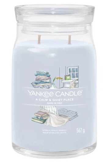 Yankee Candle Signature Large A Calm & Quiet Place 567 g Duftlys