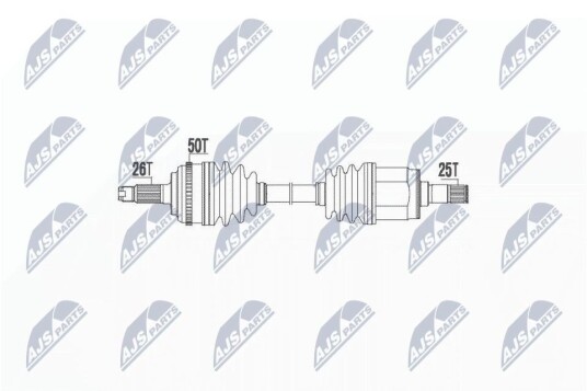 Nty Drivaksel NTY NPW HD 040