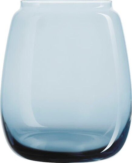 Hadeland Glassverk Siccori Vase 20cm Himmelblå
