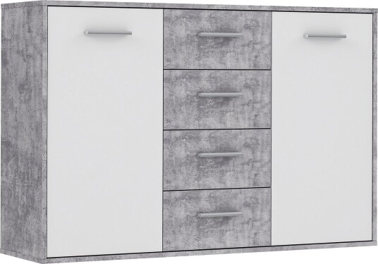 Haba Skjenk 34x123 cm - Grå