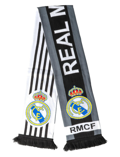 Joker Skjerf Real Madrid Black 140cm