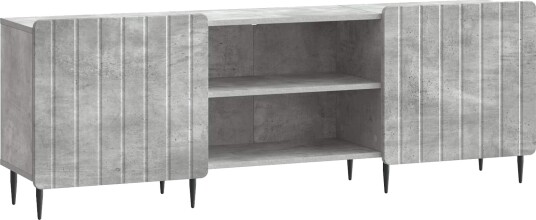 TV skap Betonggrå 150 x 31 x 52 cm Konstruert tre TV skap Betonggrå 150 x 31 x 52 cm Konstruert tre