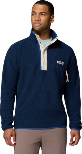 Columbia Helvetia II Half Snap Fleecetrøye Herre Navy XL