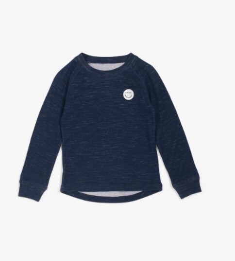 Viking Kids Soft Baselayer Merino Top Navy 128