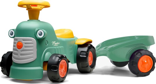Falk Gåbil Traktor Maurice med Tilhenger Falk Gåbil Traktor Maurice med Tilhenger