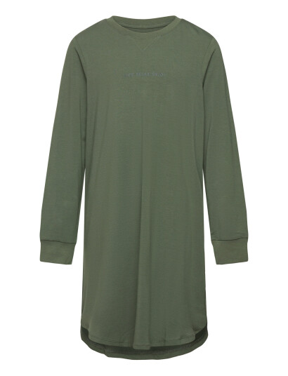 JBS of Denmark Jbs Of Dk Girls Ls Nightdress - Khaki green - 2