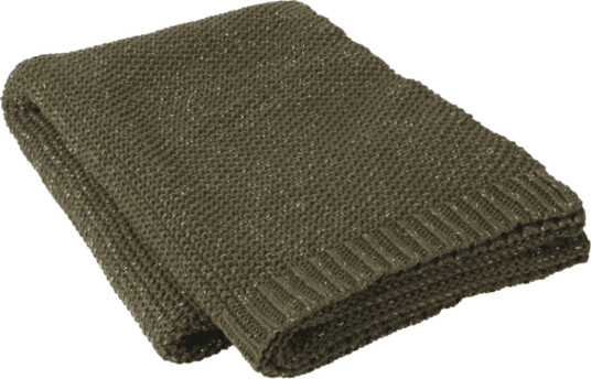 Broste Copenhagen Moss Pledd Brun