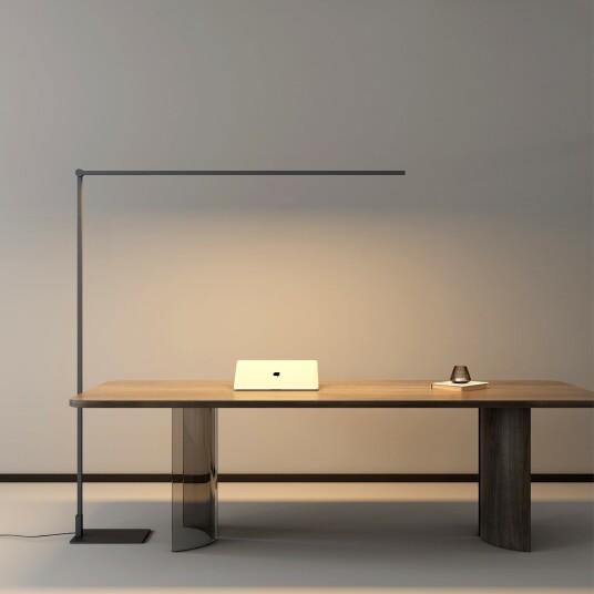 NorDesign Ariel Gulvlampe 36W 3000K Kq Bronse Touch-dim