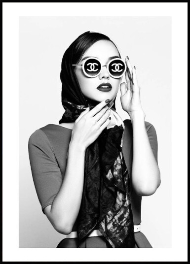 Fashion Sunglasses Plakat Plakat / 40x50cm