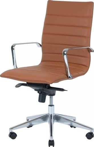 Kontorstol Prestige Mellem Ryg, Cognac Kontorstol Prestige Mellem Ryg, Cognac