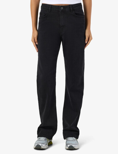 NOISY MAY Nmmonica Hw Straight Jean Black Noos   Black   29 x 32