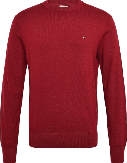 Tommy Hilfiger Pima Org Ctn Cashmere Crew Neck Red XL