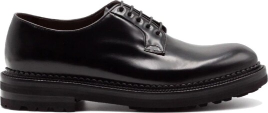 Green George Herre Sko Svart 41 1/2 EU,