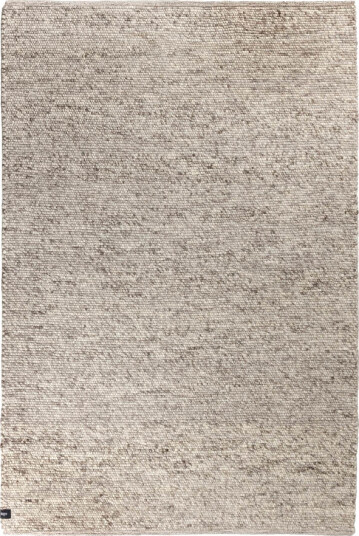 Lone Tepper   Milo ull gulvteppe 200x290 cm melert gråbrun