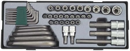 FORCE T4413 Pipenøkkelsett