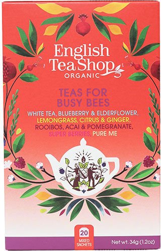 English Tea Shop Teas For Bees Økologisk 20 Poser English Tea Shop Teas For Bees Økologisk 20 Poser