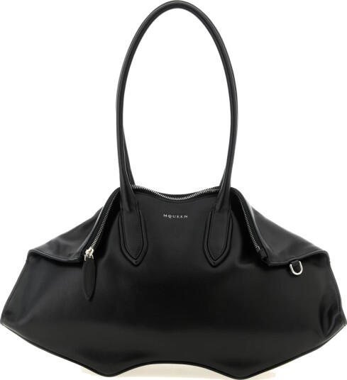 Alexander McQueen Dame Vesker Svart ONE SIZE, Alexander McQueen Dame Vesker Svart ONE SIZE,